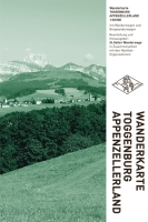 Wanderkarte Toggenburg - Appenzellerland